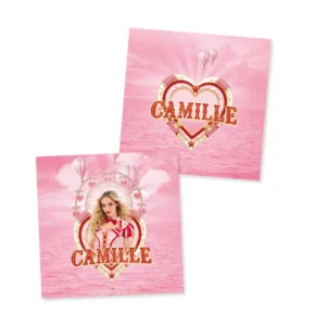 Camille Servetten 33 X 33cm (10stuks)
